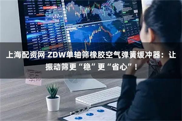 上海配资网 ZDW单轴筛橡胶空气弹簧缓冲器：让振动筛更“稳”更“省心”！